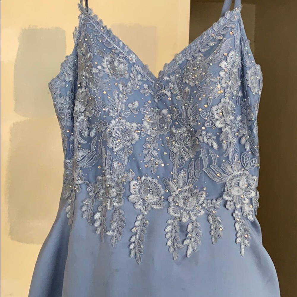 Baby Blue Prom Dress